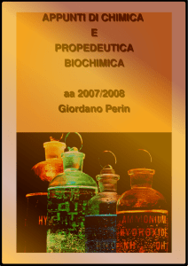 chimica e propedeutica biochimica