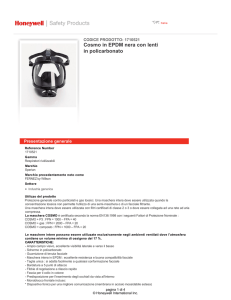 Scarica la scheda tecnica - Honeywell Safety Products
