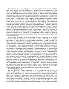 La Resistenza in Italia