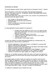Riflessioni sulla genetica