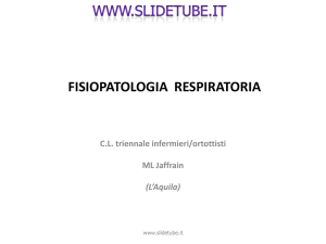 FISIOPATOLOGIA RESPIRATORIA