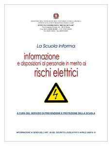 Informazione sul rischio elettrico