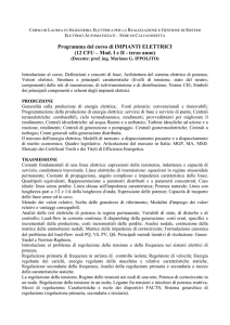 Impianti elettrici