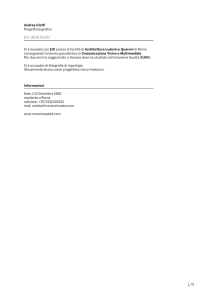 Scarica il mio CV