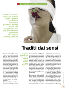 Traditi dai sensi