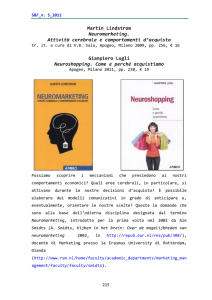 Martin Lindstrom Neuromarketing. Attività cerebrale e