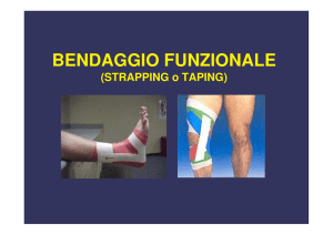 bendaggio funzionale - Scienza e Professione