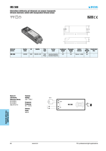 iRS 500 - TCI professional led applications