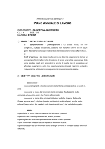 piano annuale di lavoro