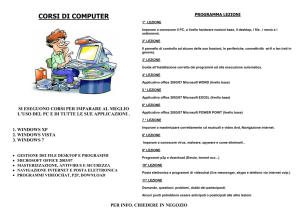 scarica programma lezioni in pdf