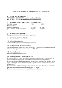 RIASSUNTO DELLE CARATTERISTICHE DEL PRODOTTO l