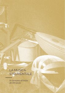 la musica strumentale - Accademia del Ricercare