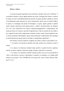 Musica e cultura