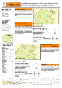 ARPA FVG - Osmer FVG