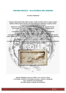toscana mistica – alla ricerca dell`essenza