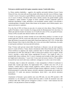 PRETI GRECO-CATTOLICI MARTIRI DEL REGIME COMUNISTA
