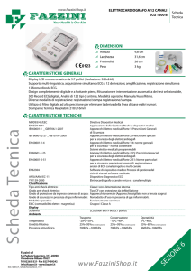 Scheda Tecnica - Fazzinishop.it