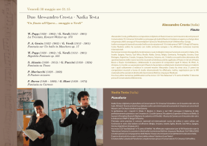 Duo Alessandro Crosta - Nadia Testa