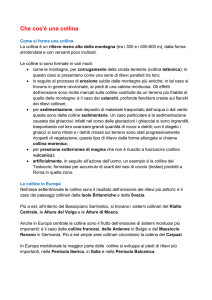 Che cos`è una collina