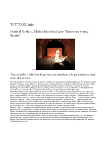Tuttoggi - Accademia Nazionale d`Arte Drammatica Silvio D`Amico