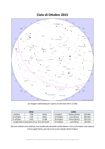 Cielo di Ottobre 2015