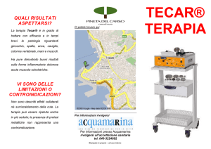 tecar® terapia - Pineta del Carso SpA