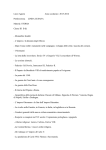 Programma svolto Storia 3B (l)