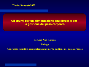 Presentazione di PowerPoint - Palestra Trieste Oasi Club