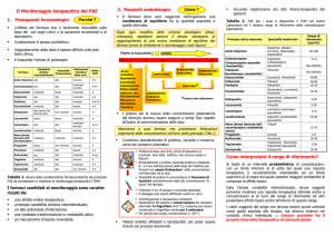 Il Monitoraggio terapeutico dei FAE - DIBINEM