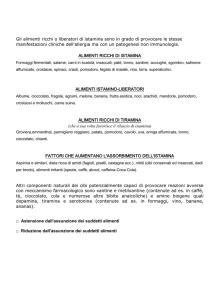 alimenti istamino