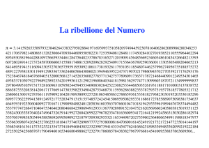 La ribellione del Numero