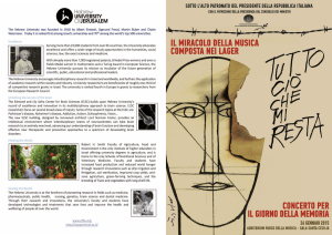 Programma di sala - Brain Circle Italia