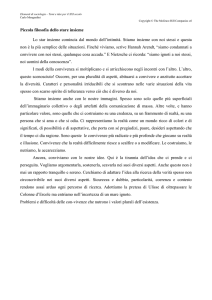 Piccola filosofia dello stare insieme