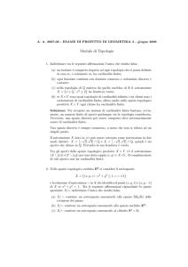 Modulo di Topologia
