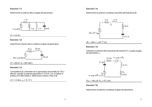 Esercizi (n. 7b) - Cirlab.unifi.it