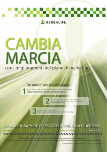 con i miglioramenti del piano di marketing