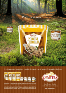 Porcini si nasce.