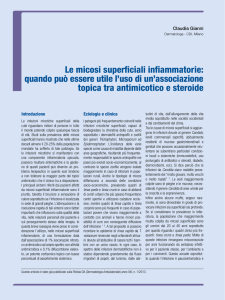 Le micosi superficiali infiammatorie: quando può
