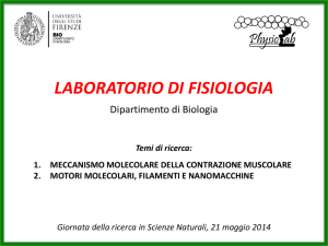 Presentazione di PowerPoint - Corso di Laurea Triennale in Scienze