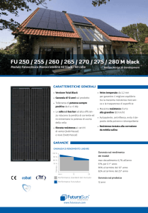 FU 250 / 255 / 260 / 265 / 270 / 275 / 280 M black