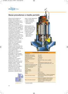 Basse prevalenze e medie portate