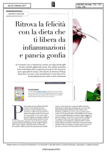 Ritrova la felicità con la dieta che ti libera da