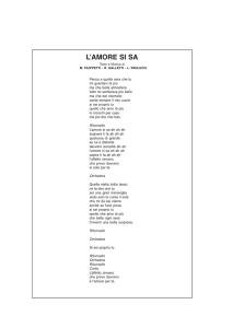 l`amore si sa - Simona Quaranta