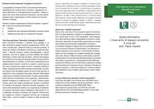 Guida Informativa L`intervento di bypass coronarico A