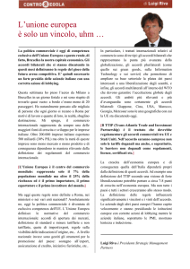 L`unione europea è solo un vincolo, uhm