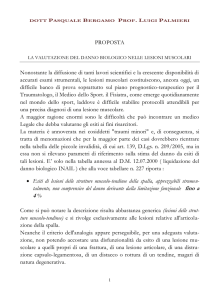 La valutazione del danno biologico nelle lesioni muscolari