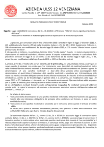 legge n 221 - Azienda Ulss 12 veneziana