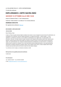 arte sacra indu - Istituto Comprensivo "A. BELLI" SABBIO CHIESE