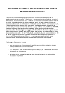 Sintesi dell`YBCO