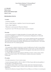 Storia e Filosofia - Istituto Salesiano Don Bosco